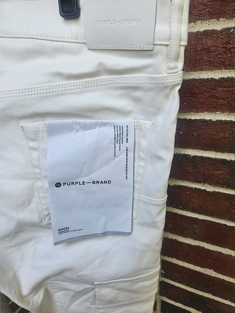NWT Purple-Brand Flare Cargo Pants, sz 34